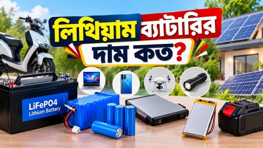 লিথিয়াম ব্যাটারির দাম কত