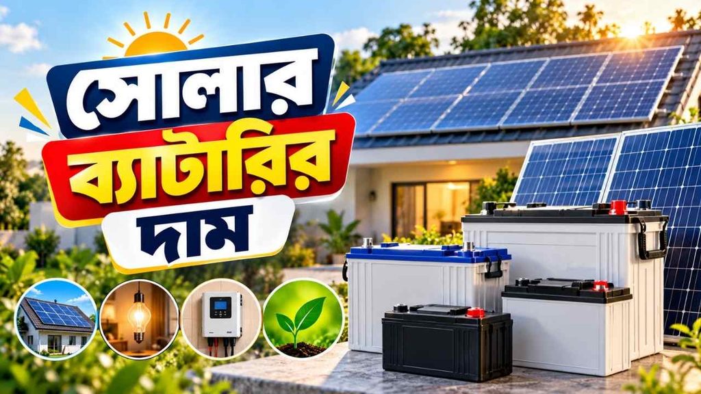 সোলার ব্যাটারির দাম